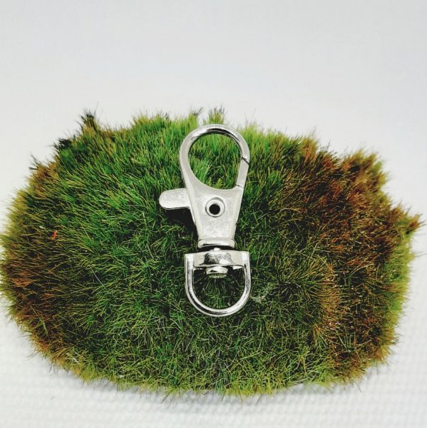 porte cl&eacute; argent&eacute; pendentif &eacute;l&eacute;phant argent&eacute; et perle artisanale faite &agrave; la main orange et beige