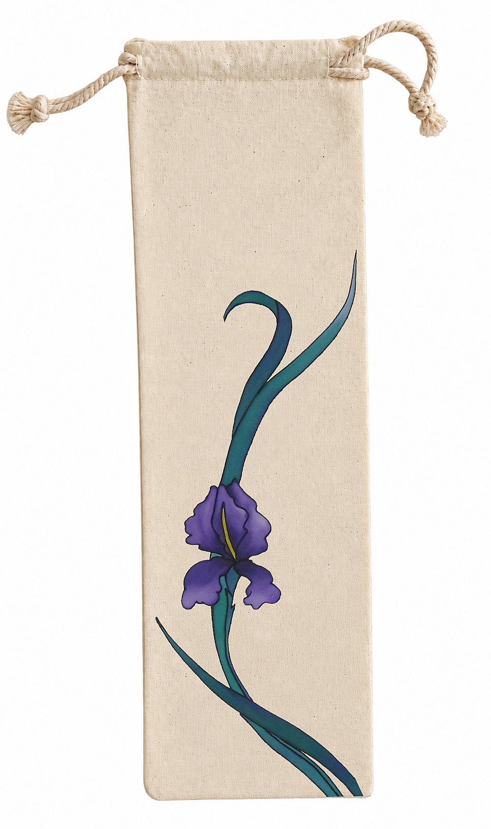 Éventail en satin peint à la main avec outils artisanaux.