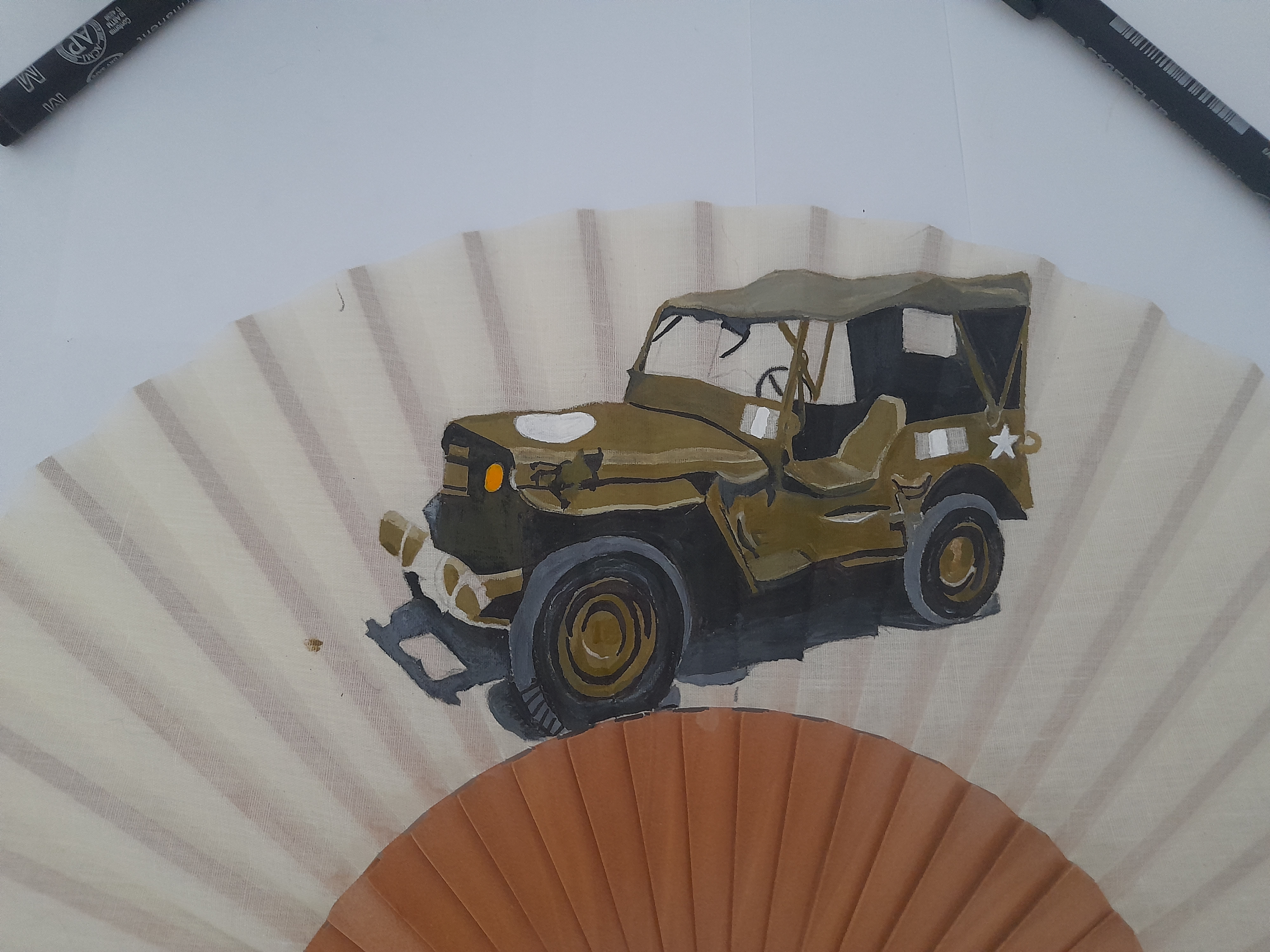 Une photo, votre &eacute;ventail, celui l&agrave; est en coton