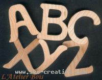 Alphabet en bois