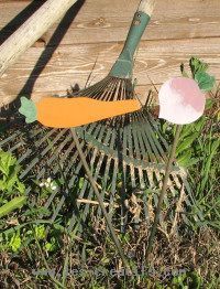 Bricolage potager indicateurs de légumes