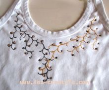 personnaliser un tee shirt en strass