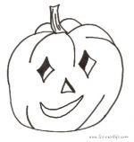 coloriage citrouille halloween