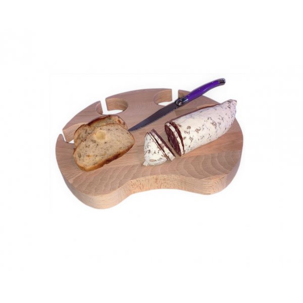 FSC-b&oslash;getr&aelig;ssk&aelig;rebr&aelig;t i b&oslash;getr&aelig; med kattepote model til 4 stilkede glas