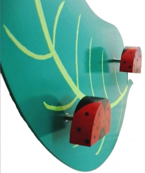 Garderobestang og blyantskop Marieh&oslash;ne og blad