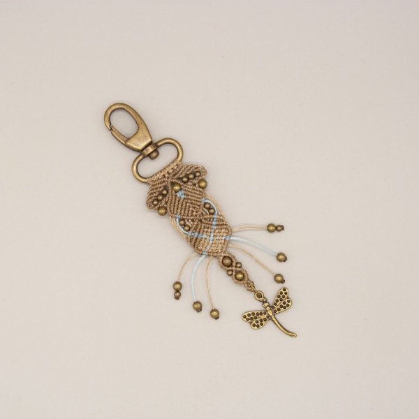 Taskejuvel med karabinern&oslash;glering til personlig tilpasning