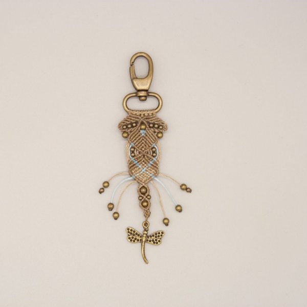 Taskejuvel med karabinern&oslash;glering til personlig tilpasning