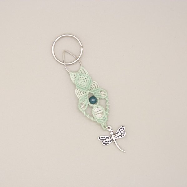 N&oslash;glering med ring, der kan personligg&oslash;res