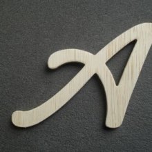 Træbogstav model COOL