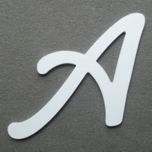 Plastbogstav PVC LOMBRIZ