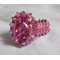 Rose Royale ring med facetter og en Swarovski krystal cabochon