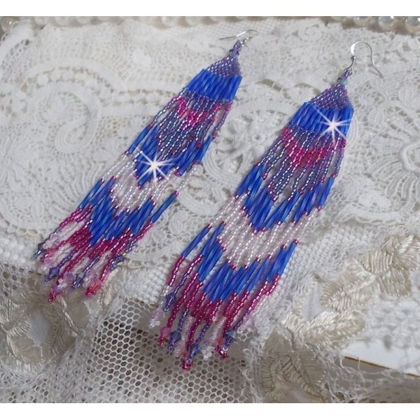 BO Constellation med Swarovski krystaller, Miyuki perler og Tubes