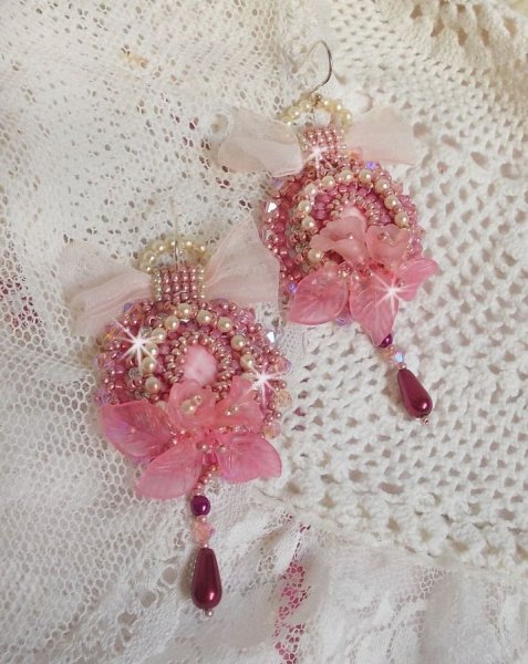 BO Magnolia avec de tr&egrave;s belles perles