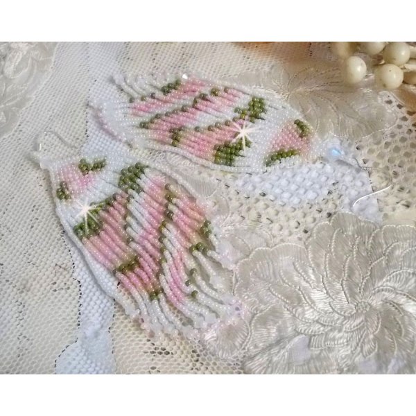 BO Matin Lumineux med japanske fr&oslash;perler og Swarovski-krystaller