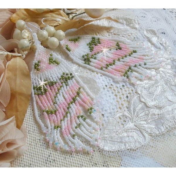 BO Matin Lumineux med japanske fr&oslash;perler og Swarovski-krystaller