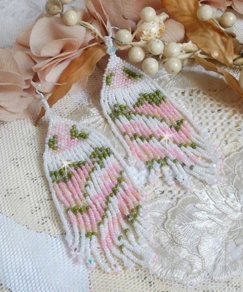 BO Matin Lumineux med japanske fr&oslash;perler og Swarovski-krystaller