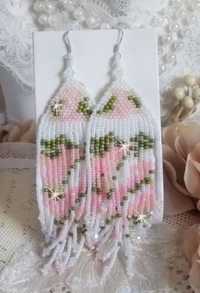 BO Matin Lumineux med japanske fr&oslash;perler og Swarovski-krystaller