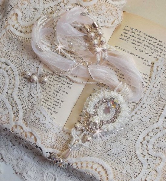 Collier pendentif Ombrelle Charlotte