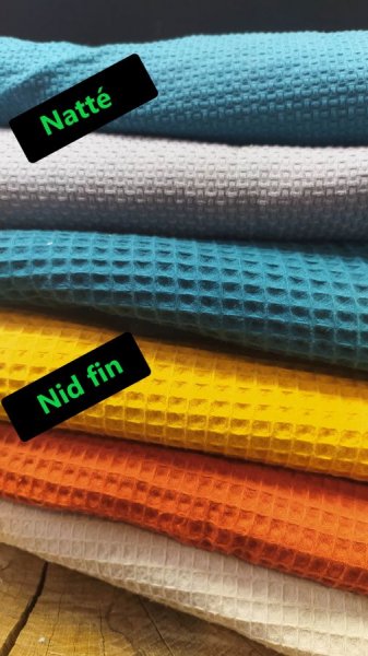 Torchon &agrave; clipser en tissu Oeko-Tex / pour mains, vaisselle, surfaces