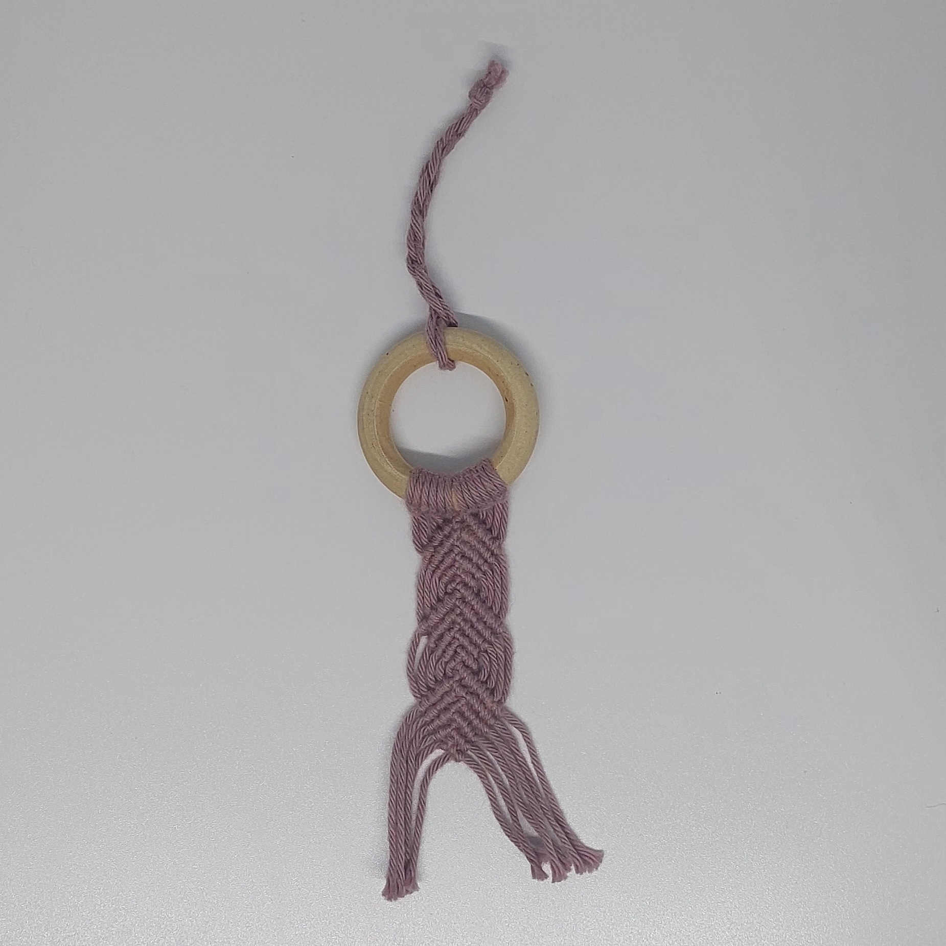 Bijoux de sac en Macram&eacute;