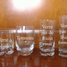 Verre à whisky Un prénom